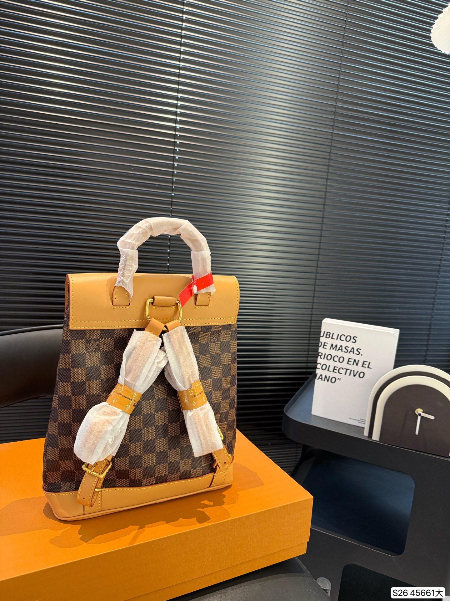 Louis Vuitton Brown Damier Ebene Canvas Leather Backpack Unisex Design 7 i1746782754064 4274 0 5