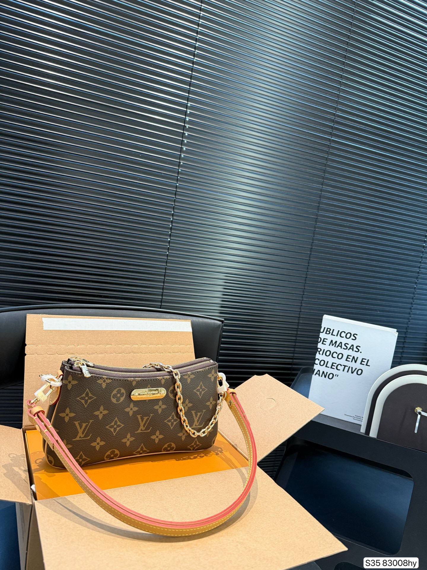 Louis Vuitton Liv Pochette Double Zip Monogram Canvas Crossbody Bag 2 i1746783103878 1170 0 0
