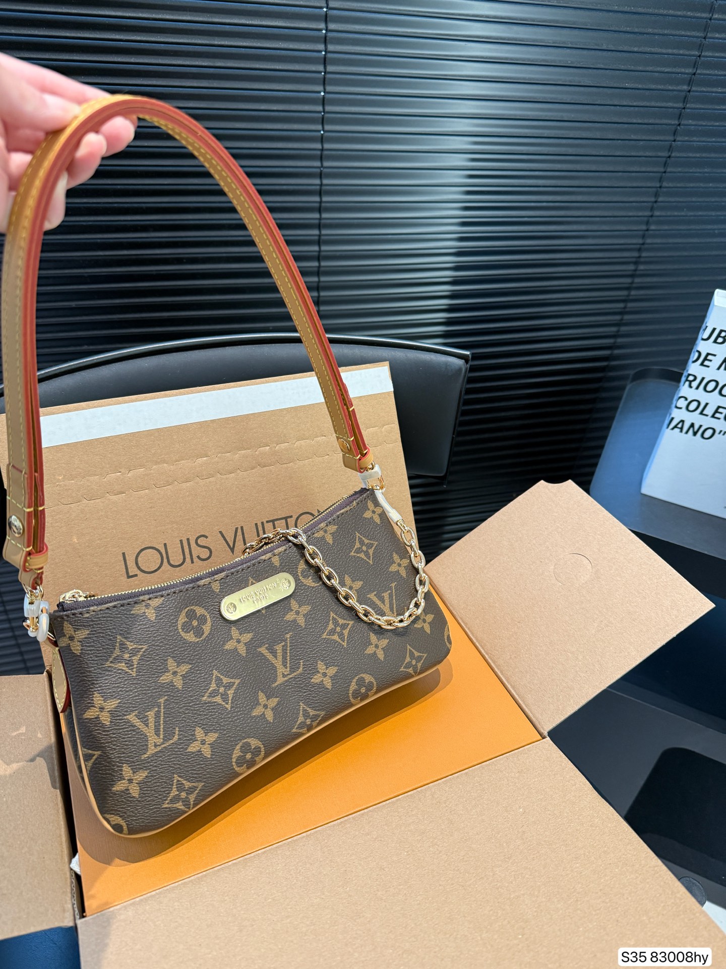 Louis Vuitton Liv Pochette Double Zip Monogram Canvas Crossbody Bag 3 i1746783105317 8101 0 1