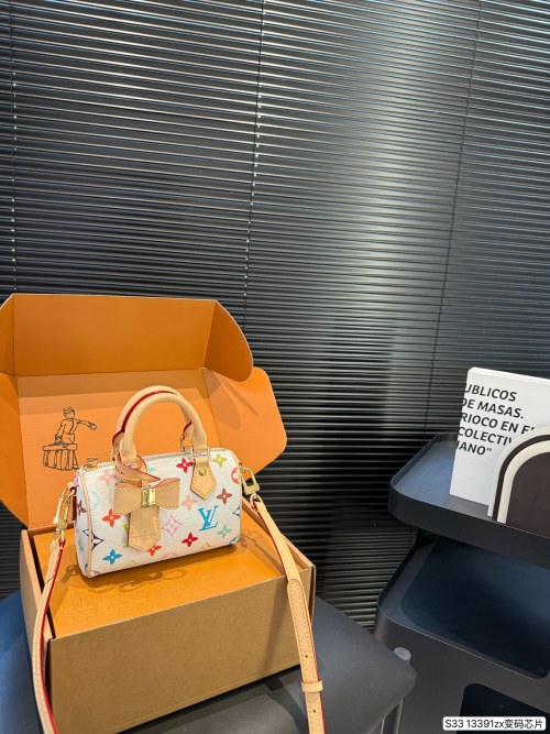 Louis Vuitton Multicolor Monogram Mini Speedy Pillow Bag 1 Louis Vuitton Multicolor Monogram Mini Speedy Pillow Bag