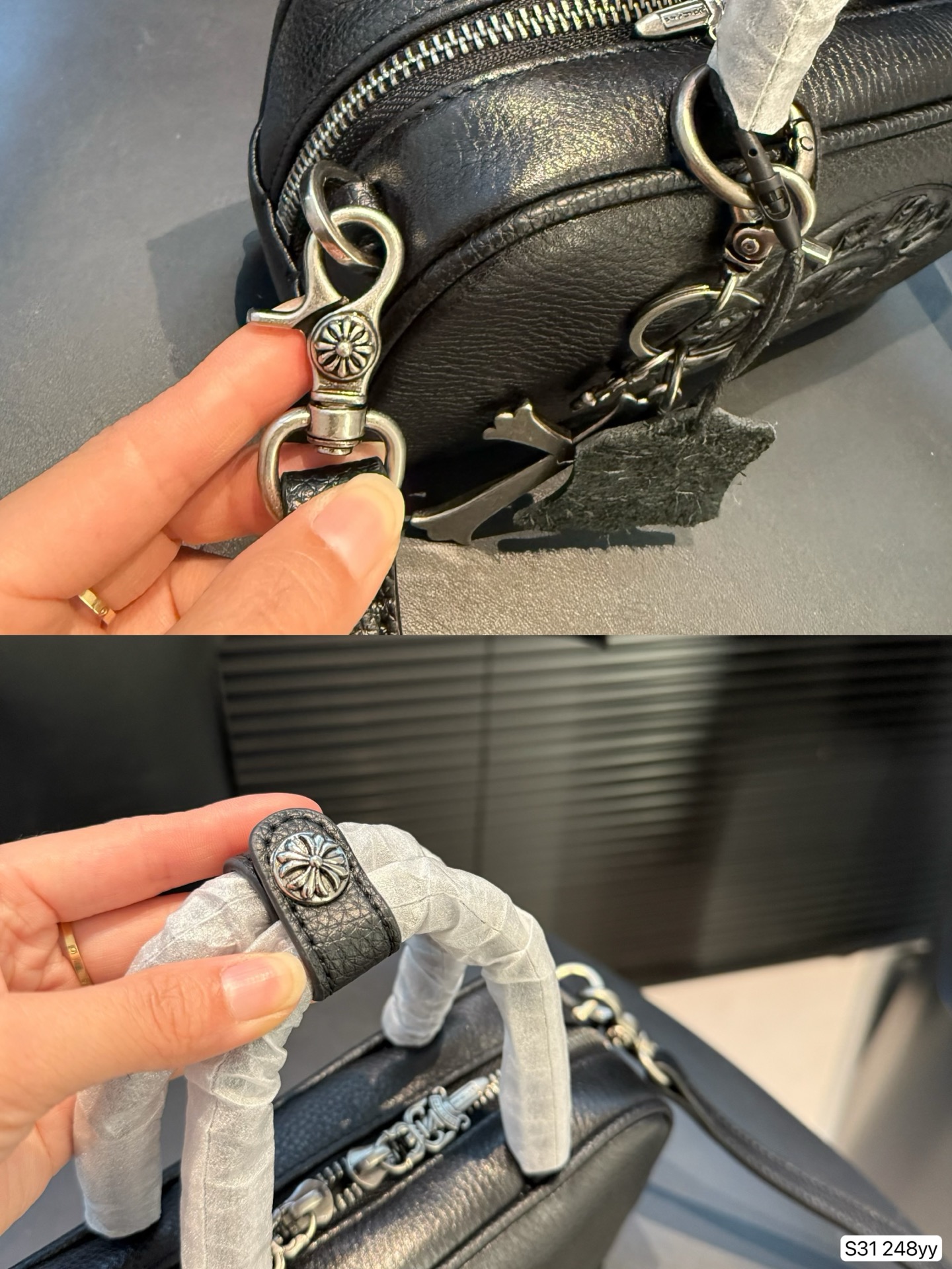 Retrogressive Crossian Queen’s Armpit Bag: Practical, Long, Simple, and Dirty. Dimensions: 20,12. - 图片 8