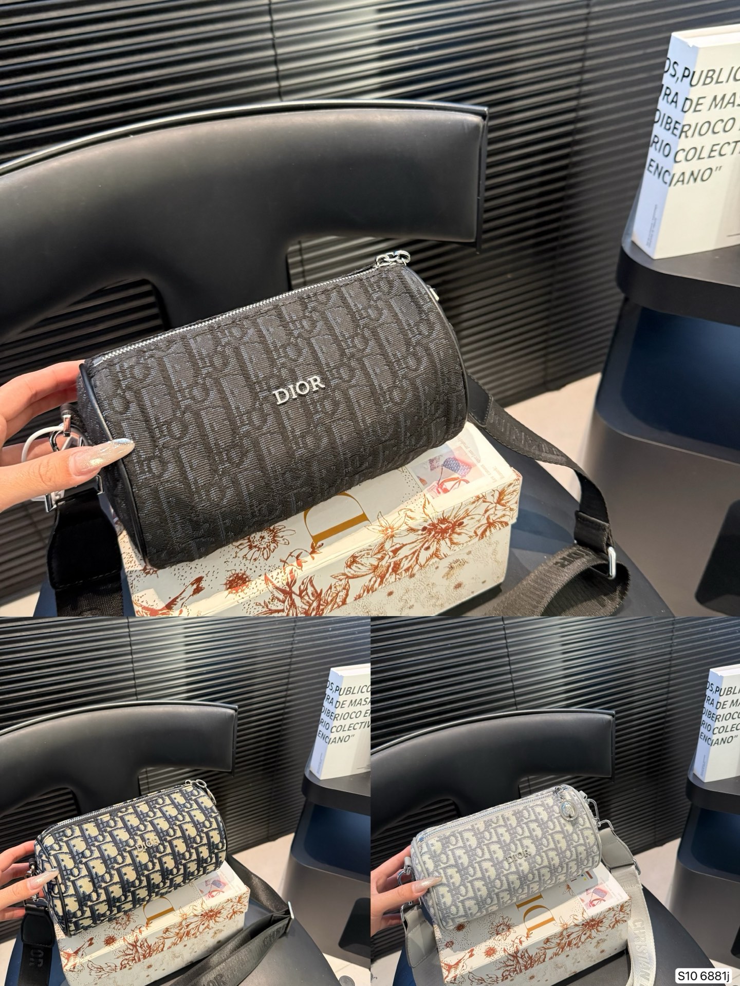 P150 With Box. Dior Pillow Bag Has Been Shippedsuper Versatile Chest Bag, Super Practical For Shoulder And Cross-body Wear, Suitable For Both Sports And Fashion. Extra Large Capacity. Size: 20 12 Item No. 6881