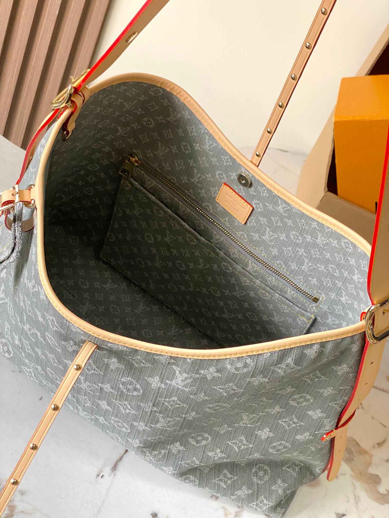 【特级MB163c芯片版原厂皮】 本款 CanyAll中号手袋 型号：M13289 材料：A级全钢五金，进口原厂帆布 包