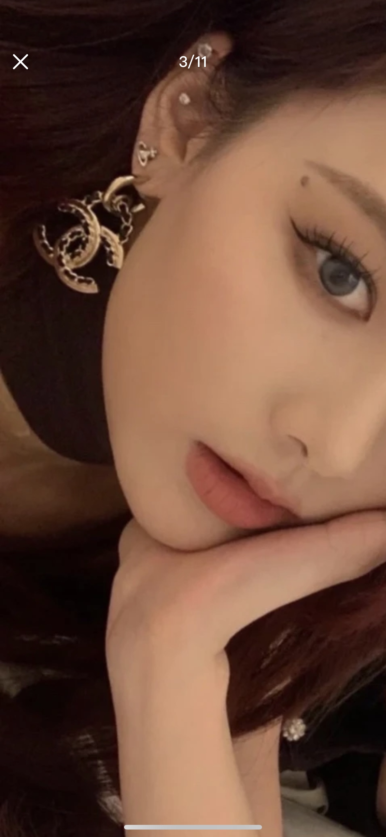 샤넬 귀걸이 125056 Chanel Earrings