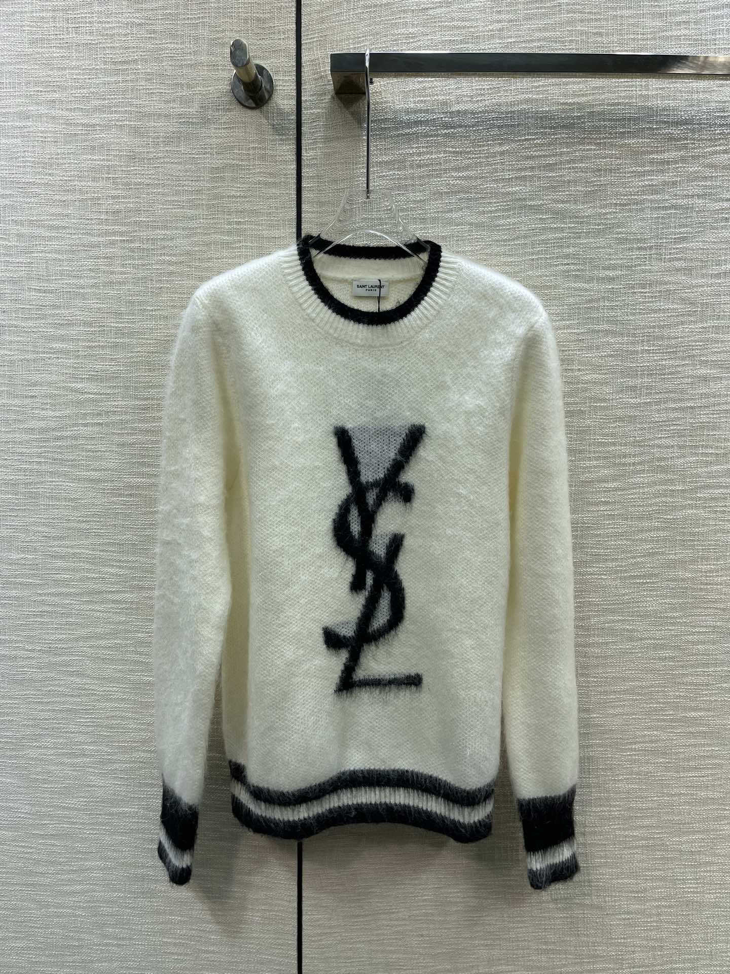 Yves Saint Laurent Clothing Knit Sweater Shirts & Blouses Knitting Fall/Winter Collection