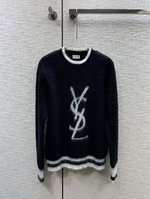 The highest quality fake
 Yves Saint Laurent Clothing Knit Sweater Shirts & Blouses Knitting Fall/Winter Collection