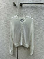 Customize Best Quality Replica
 Dior Clothing Cardigans White Fall/Winter Collection