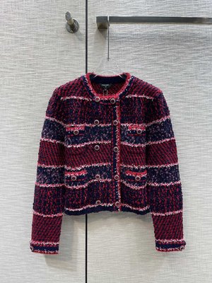 Quality Replica Chanel Clothing Cardigans Knit Sweater Knitting Spring Collection
