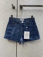 Best Fake
 Chanel Clothing Jeans Shorts Denim Spring Collection