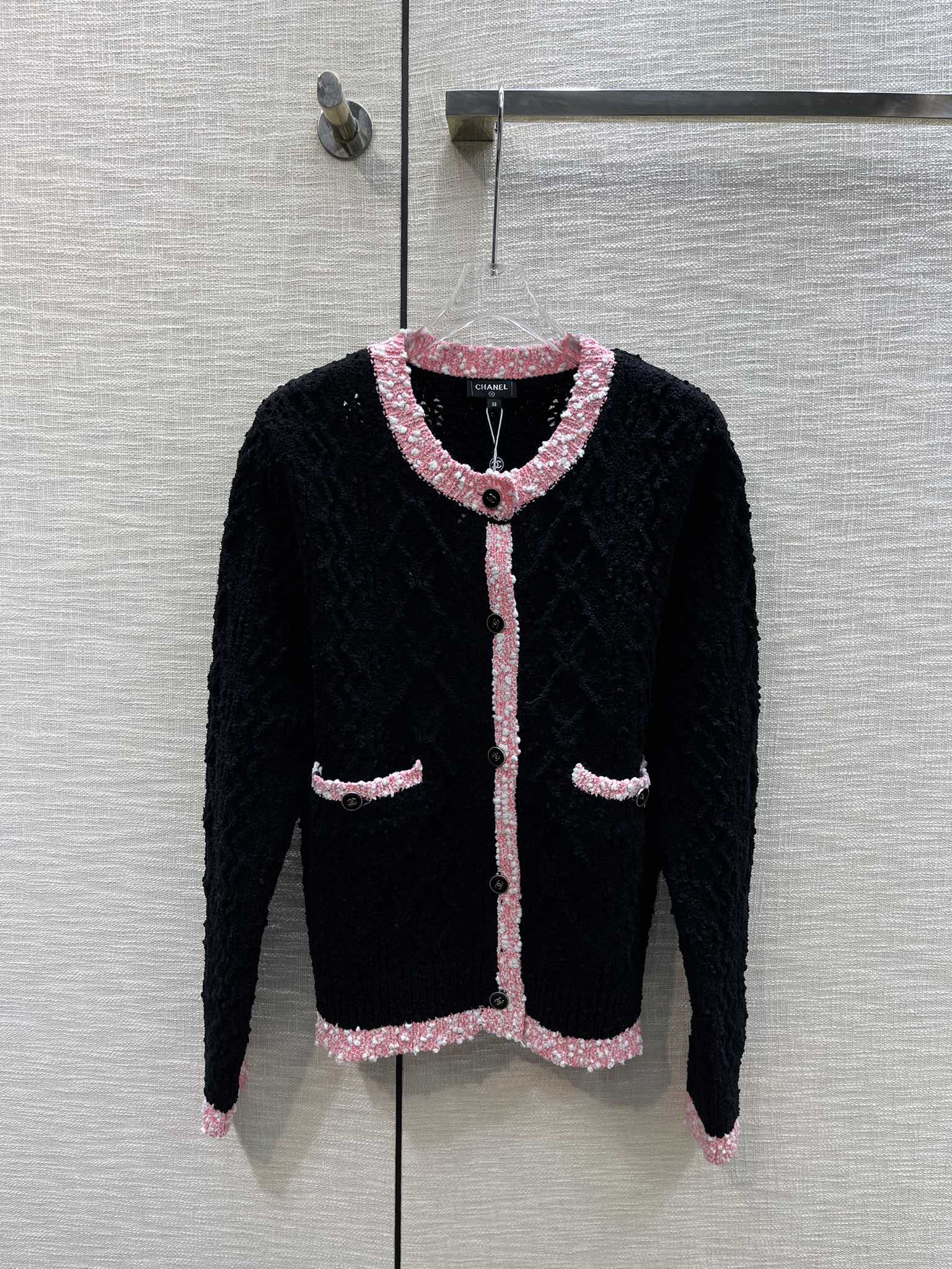 Best Quality Designer
 Chanel Clothing Cardigans Knit Sweater Knitting Spring Collection