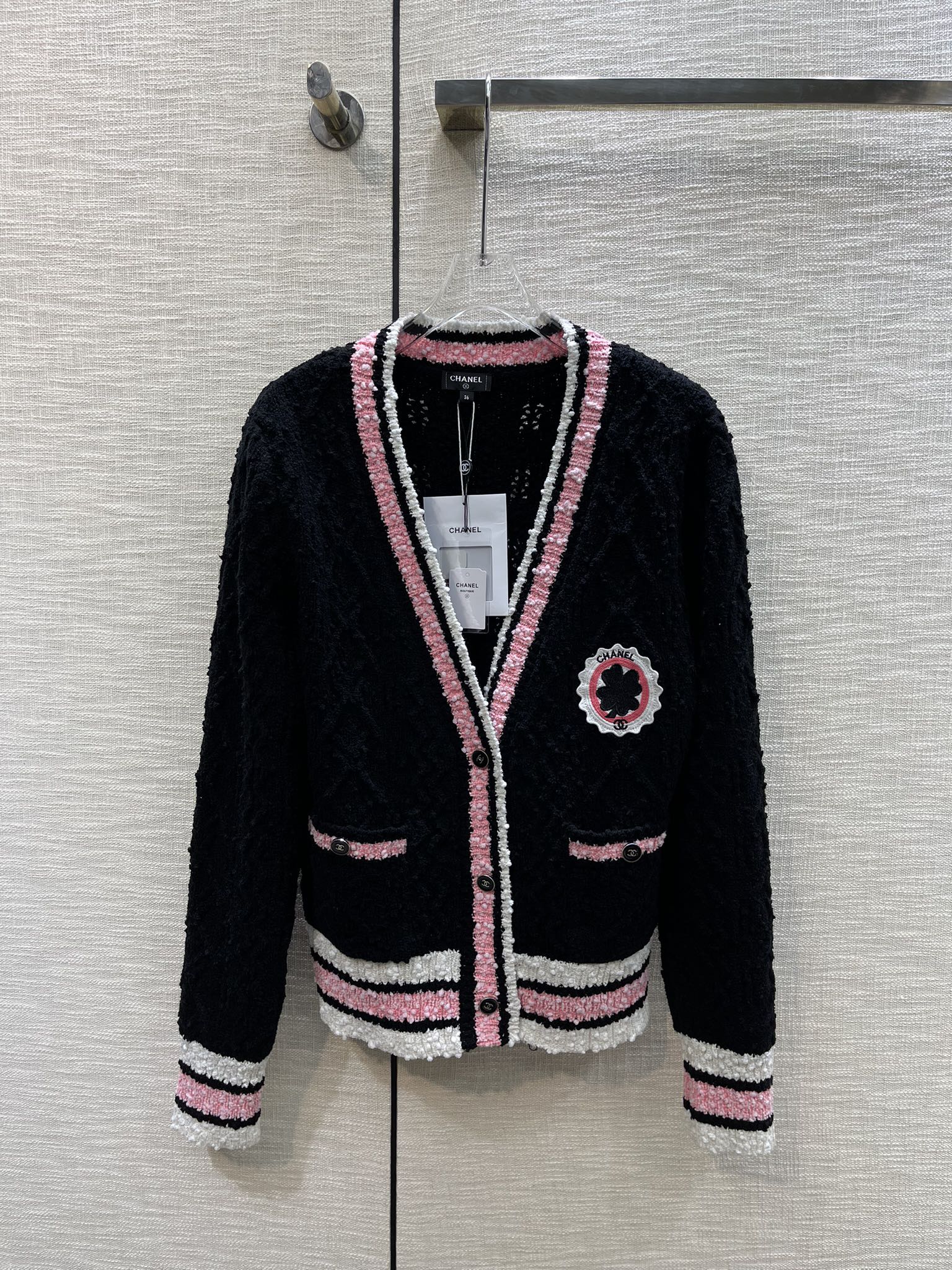 Chanel Clothing Cardigans Openwork Spring Collection