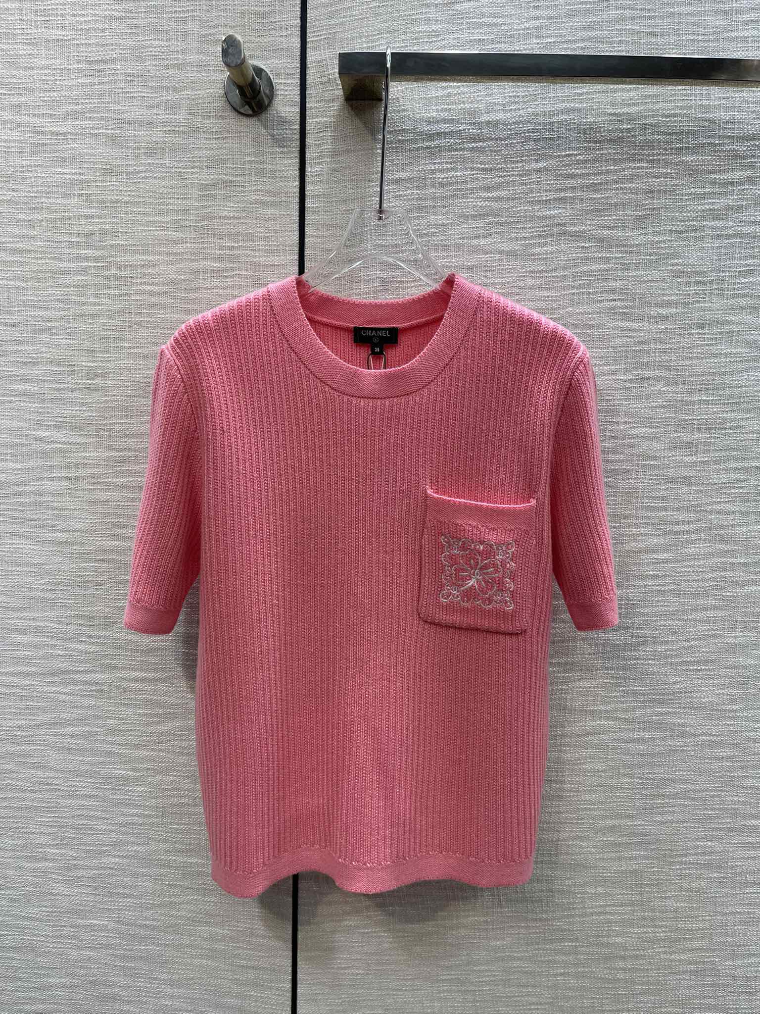 Chanel Clothing Sweatshirts Embroidery Wool Spring Collection