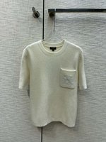 Chanel Clothing Sweatshirts Embroidery Wool Spring Collection