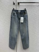 Chanel Clothing Jeans Embroidery Spring Collection Vintage