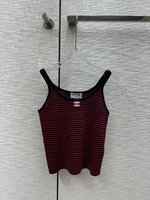 website to buy replica
 Chanel Clothing Tank Tops&Camis Knitting Spring Collection