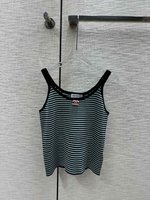 Chanel Clothing Tank Tops&Camis Knitting Spring Collection