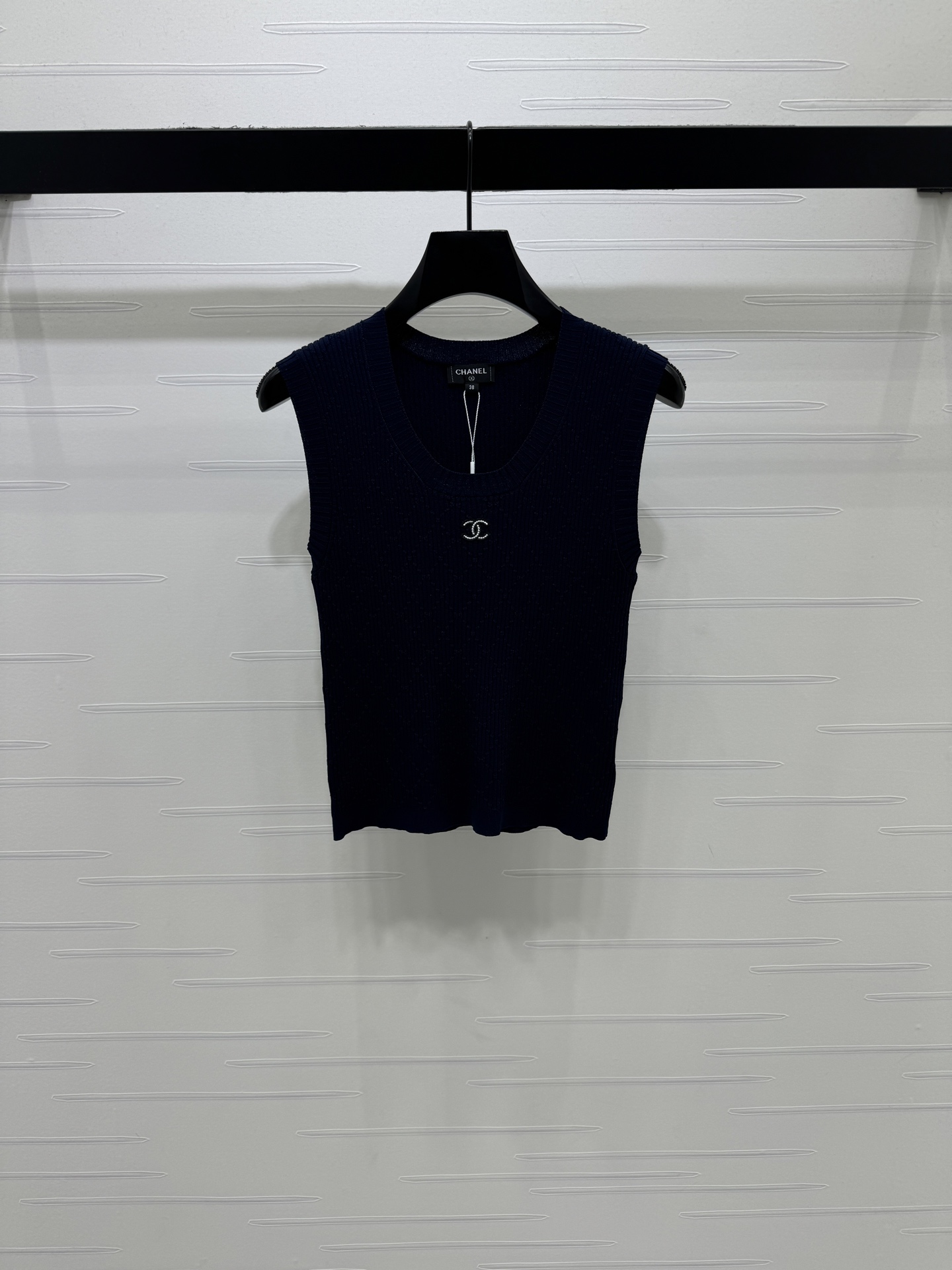 샤넬 여성 2026SS 체크 나시 탑 레플리카 18756 Chanel Women T Shirt