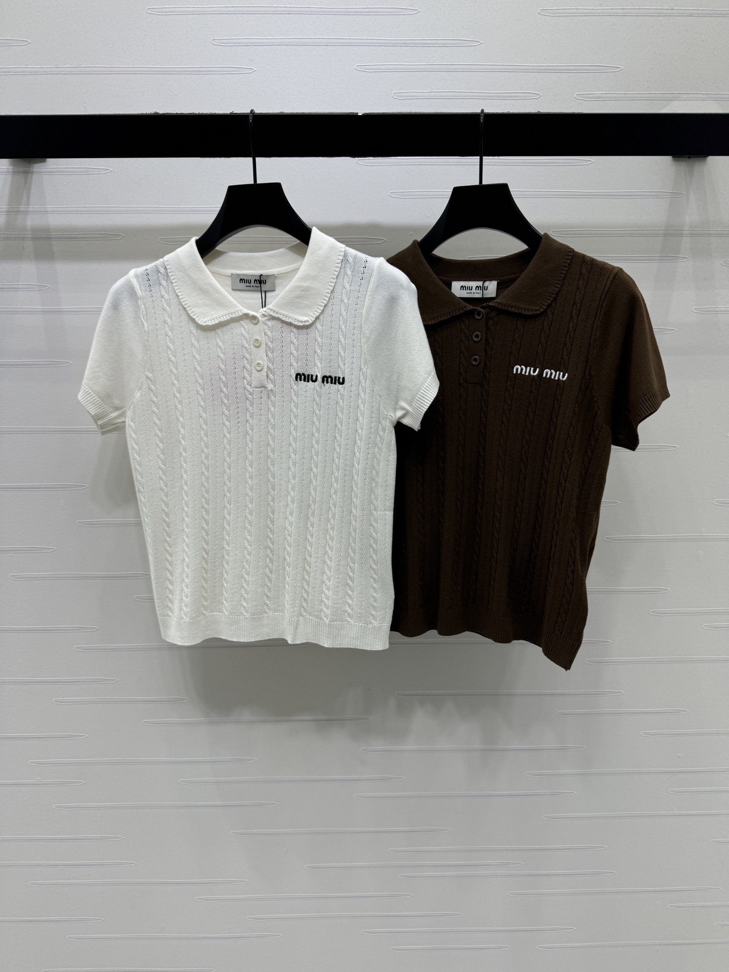 미우미우 여성 반팔 101750 Miu Miu T Shirt