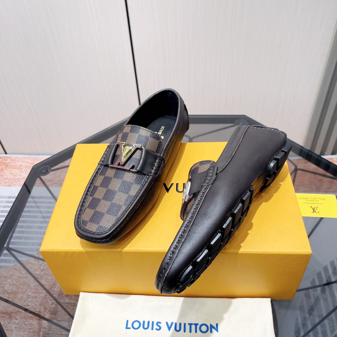 LV Style Leather Men's Shoes style reference detail image 5 from source 780782