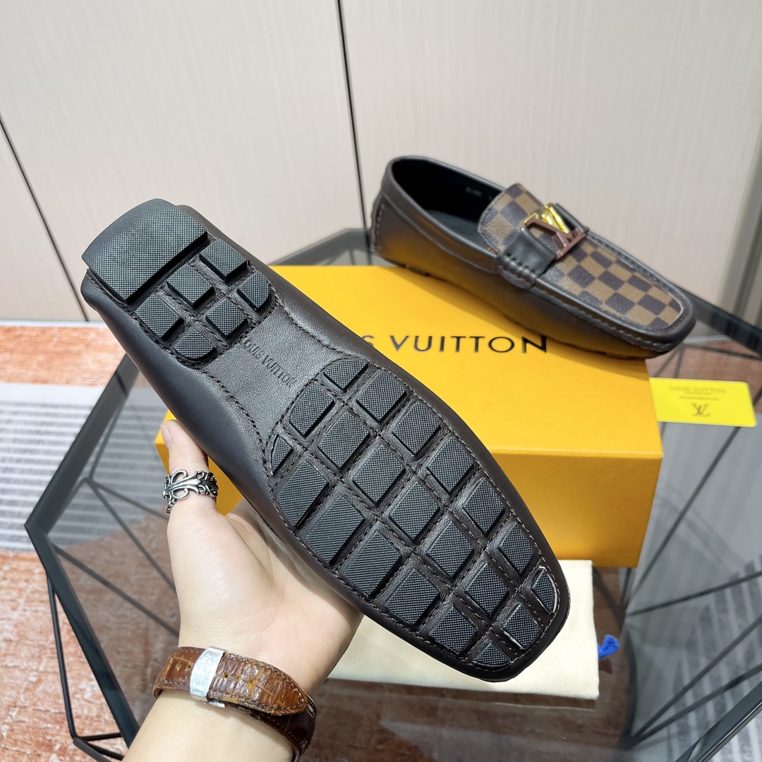 LV Style Leather Men's Shoes style reference detail image 9 from source 780782