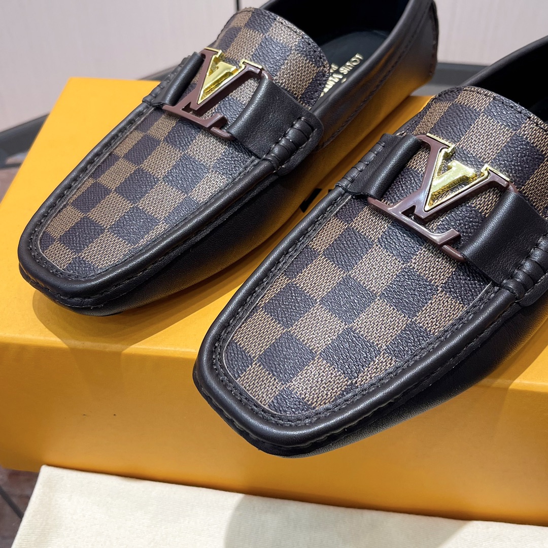 LV Style Leather Men's Shoes style reference detail image 4 from source 780782