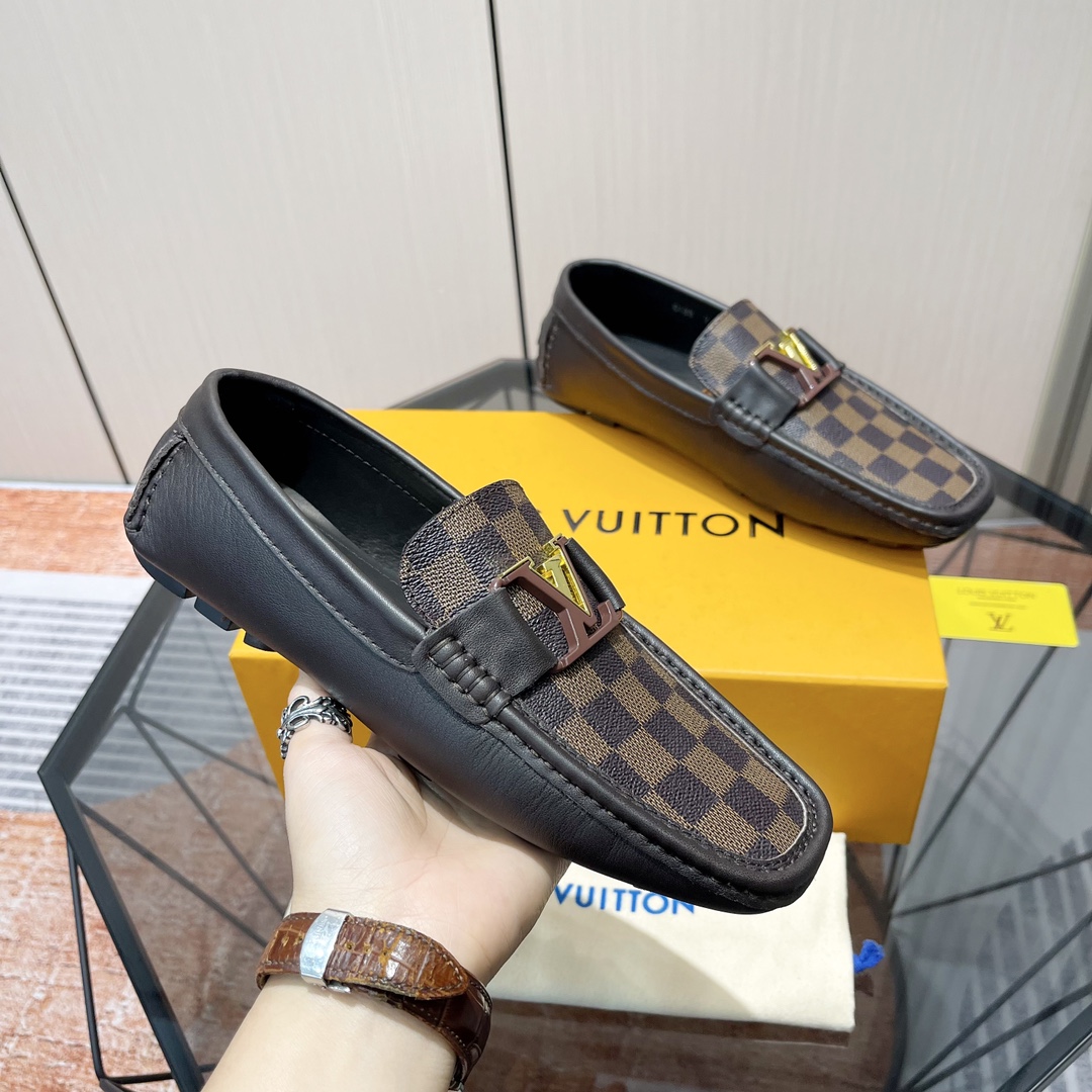 LV Style Leather Men's Shoes style reference detail image 6 from source 780782