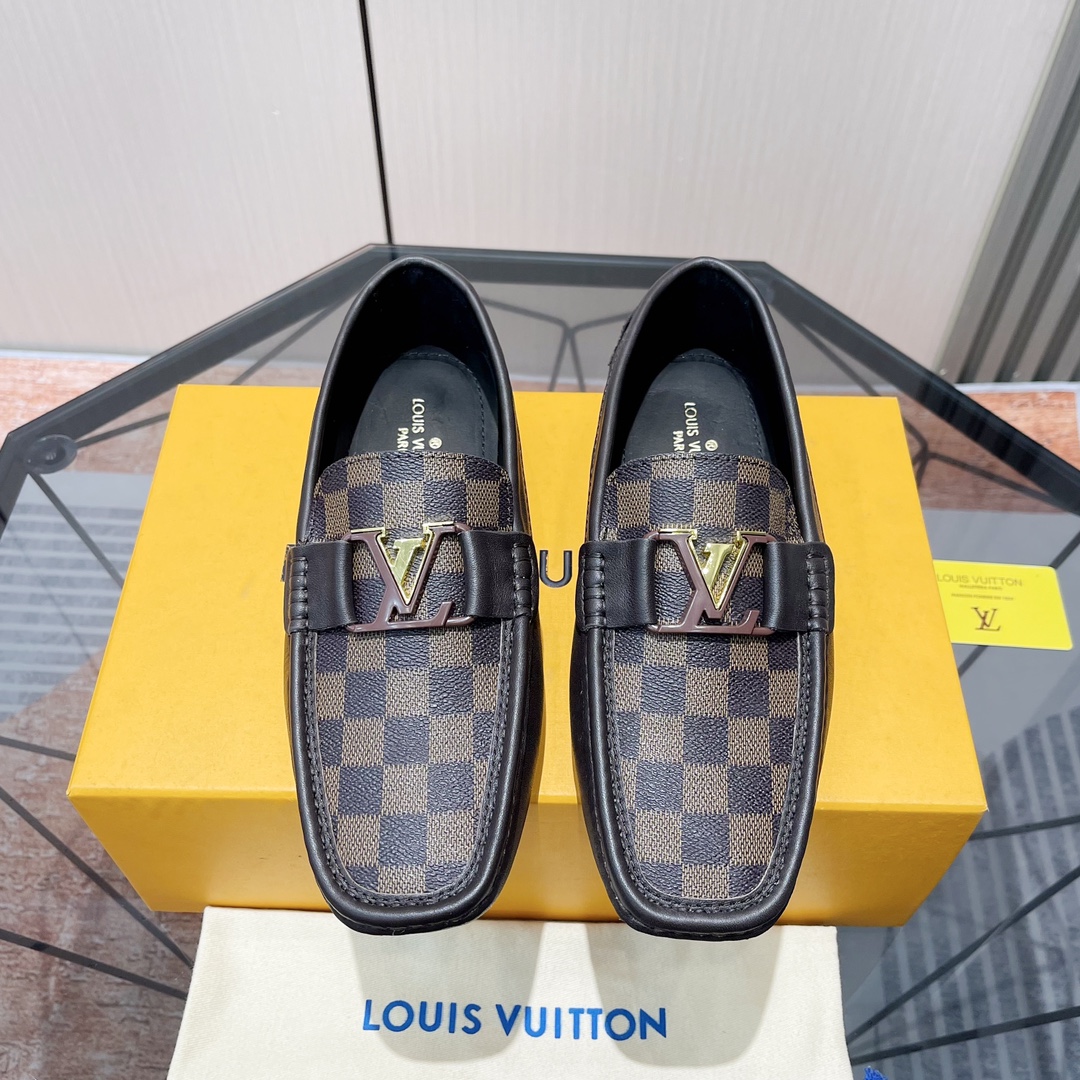 LV Style Leather Men's Shoes style reference detail image 3 from source 780782