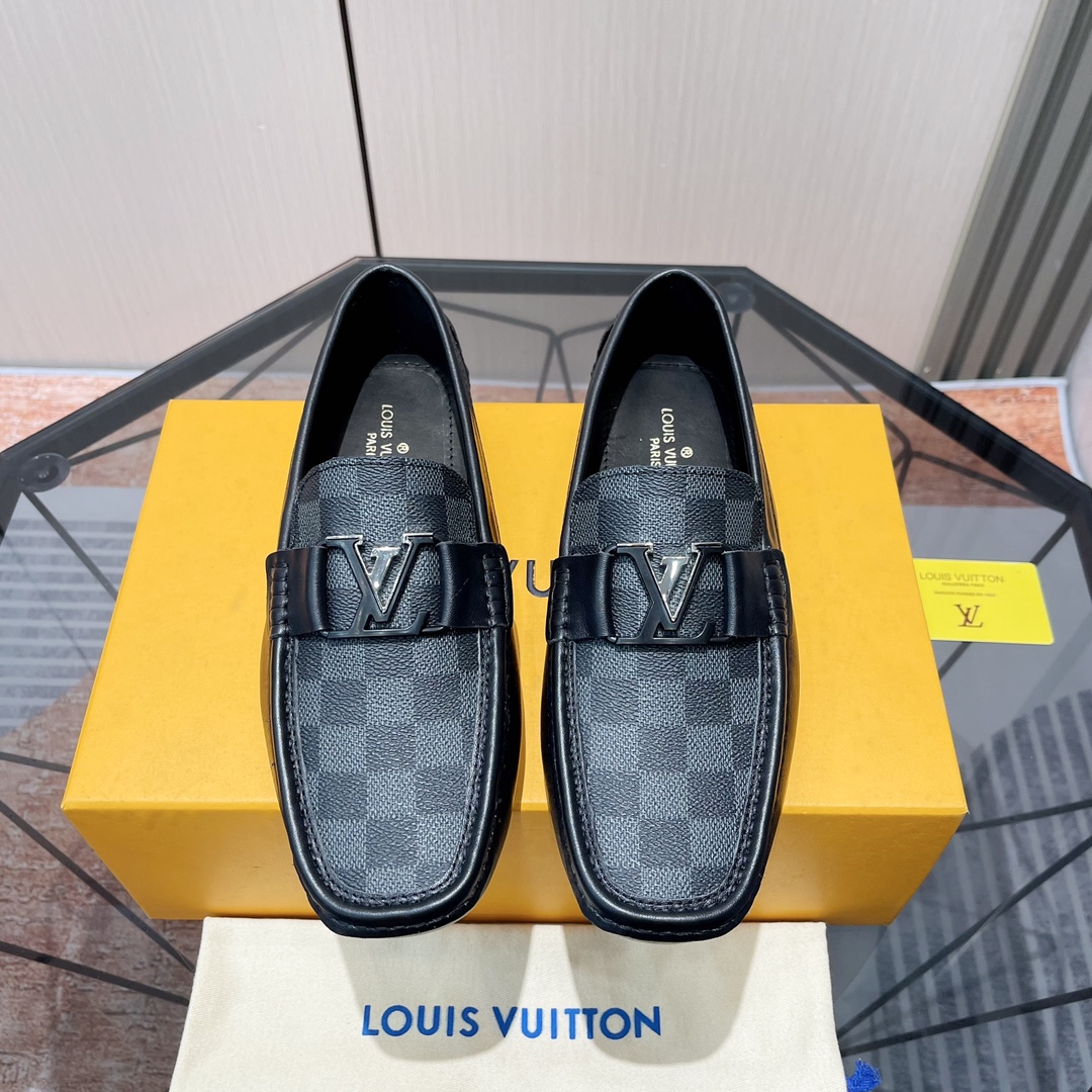 LV Style Leather Men's Shoes style reference detail image 3 from source 780784