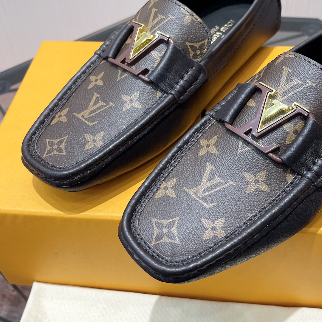 LV Style Leather Men's Shoes style reference detail image 5 from source 780783