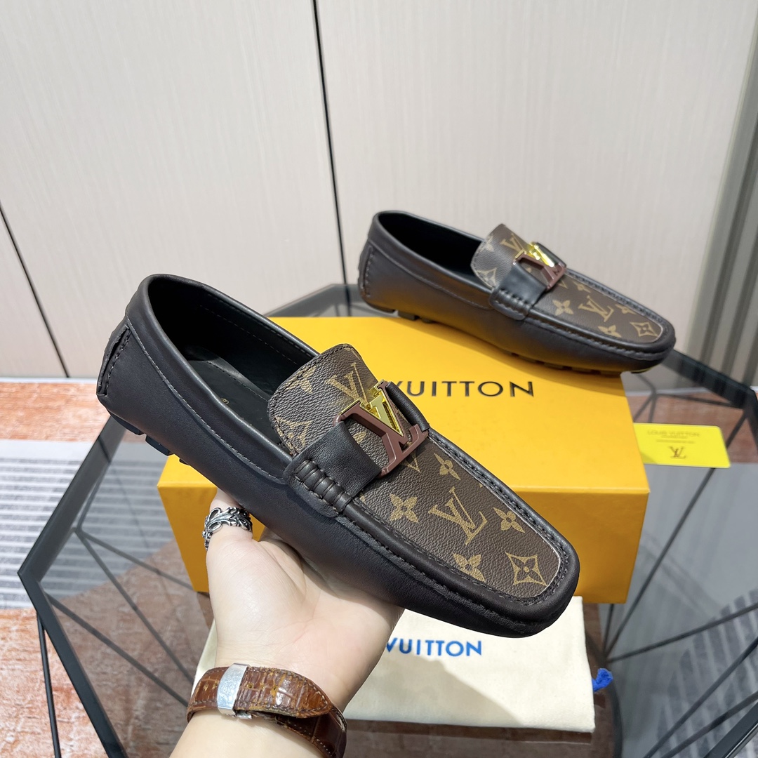 LV Style Leather Men's Shoes style reference detail image 7 from source 780783