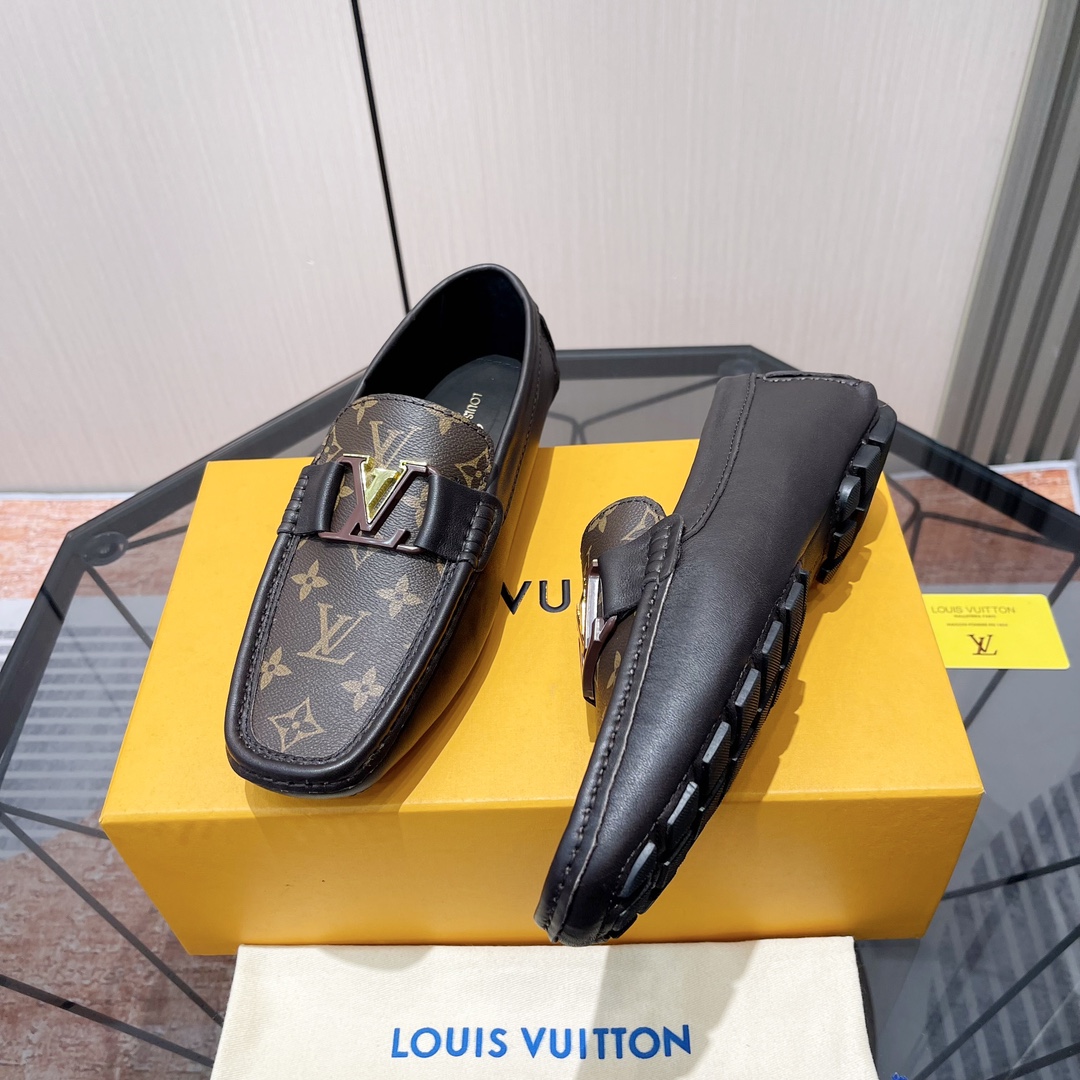 LV Style Leather Men's Shoes style reference detail image 6 from source 780783