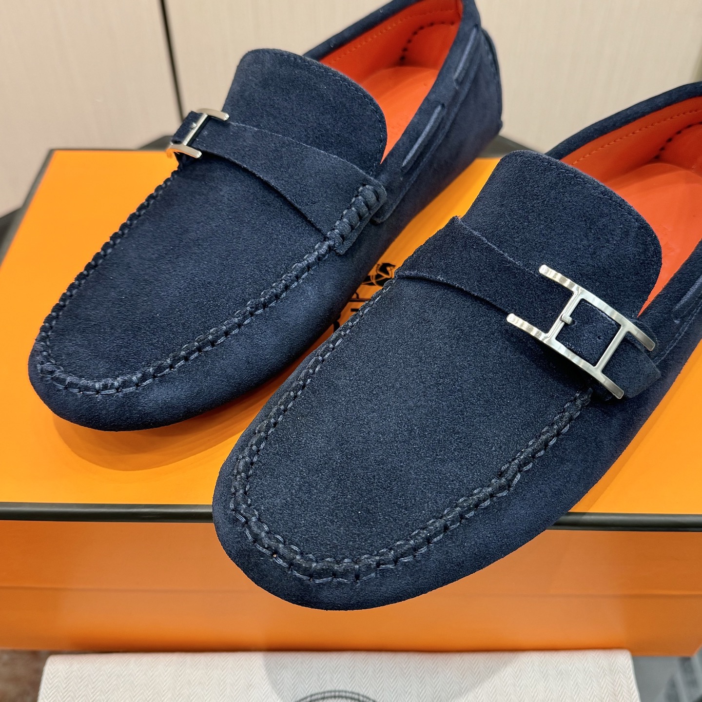 Classic Men's Suede Loafers with Leather Lining, Comfortable Slip-Ons, Size 38-44 7 i1741172210939 6357 0 5