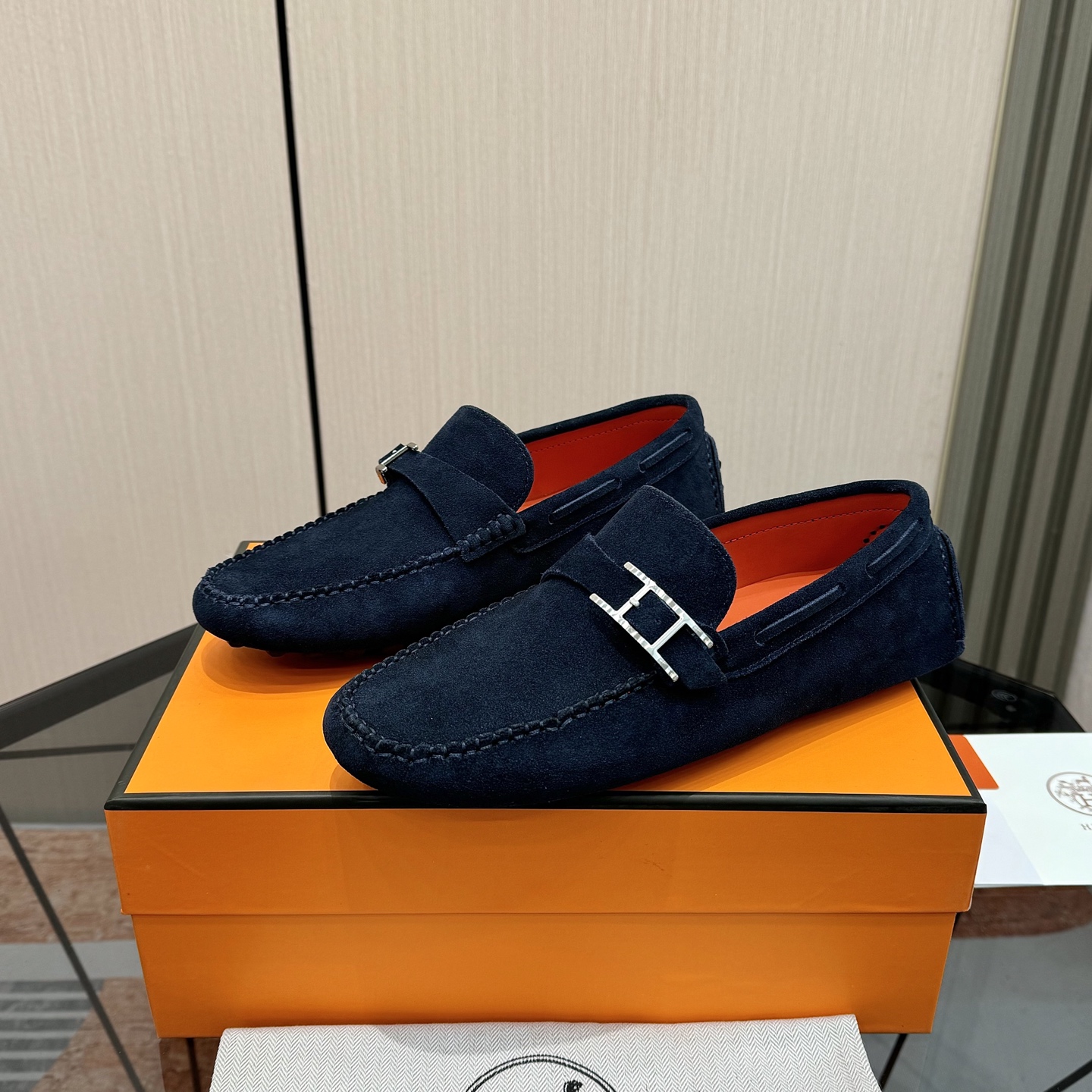 Classic Men's Suede Loafers with Leather Lining, Comfortable Slip-Ons, Size 38-44 3 i1741172210939 9797 0 1