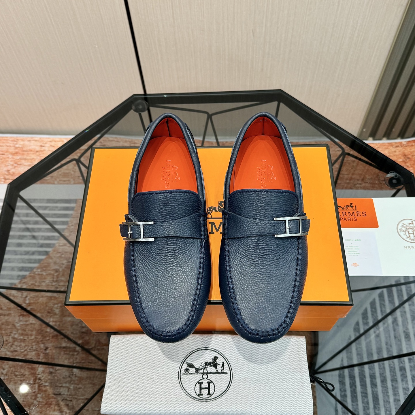 Hermès Men's Leather Loafers: Classically Comfortable Slip-Ons, Sizes 38-44 4 i1741243768879 3041 0 2