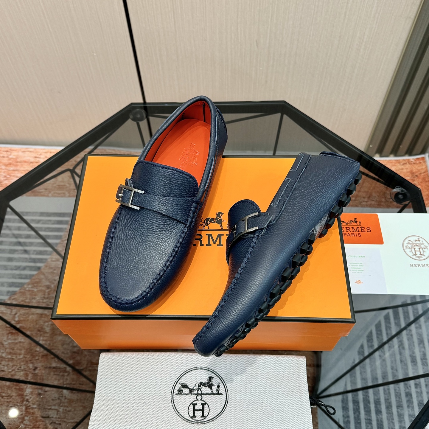 Hermès Men's Leather Loafers: Classically Comfortable Slip-Ons, Sizes 38-44 5 i1741243768934 2378 0 3