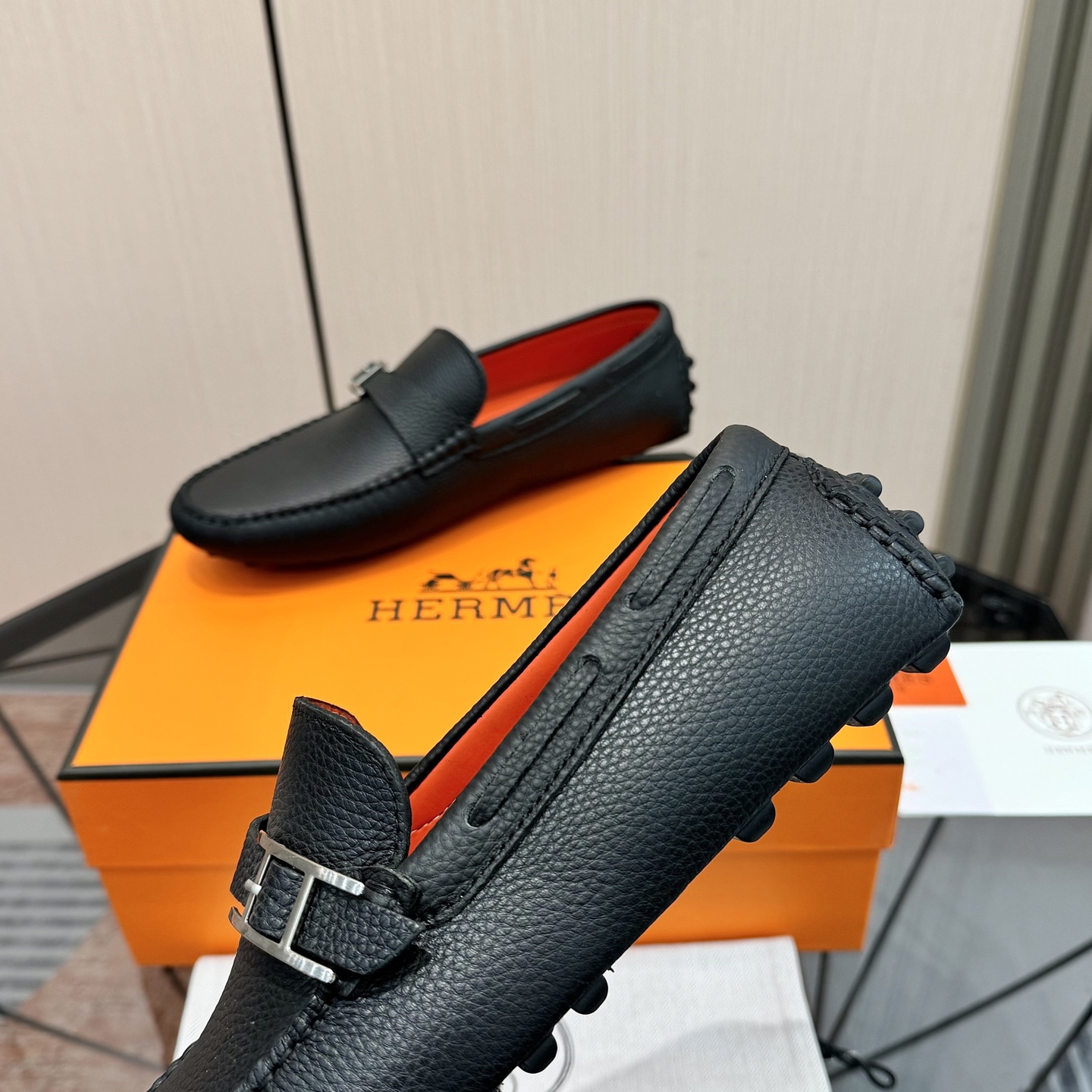 Premium Men's Leather Loafers, Comfortable Slip-Ons, Sizes 38-44 9 i1741243892646 377 0 7
