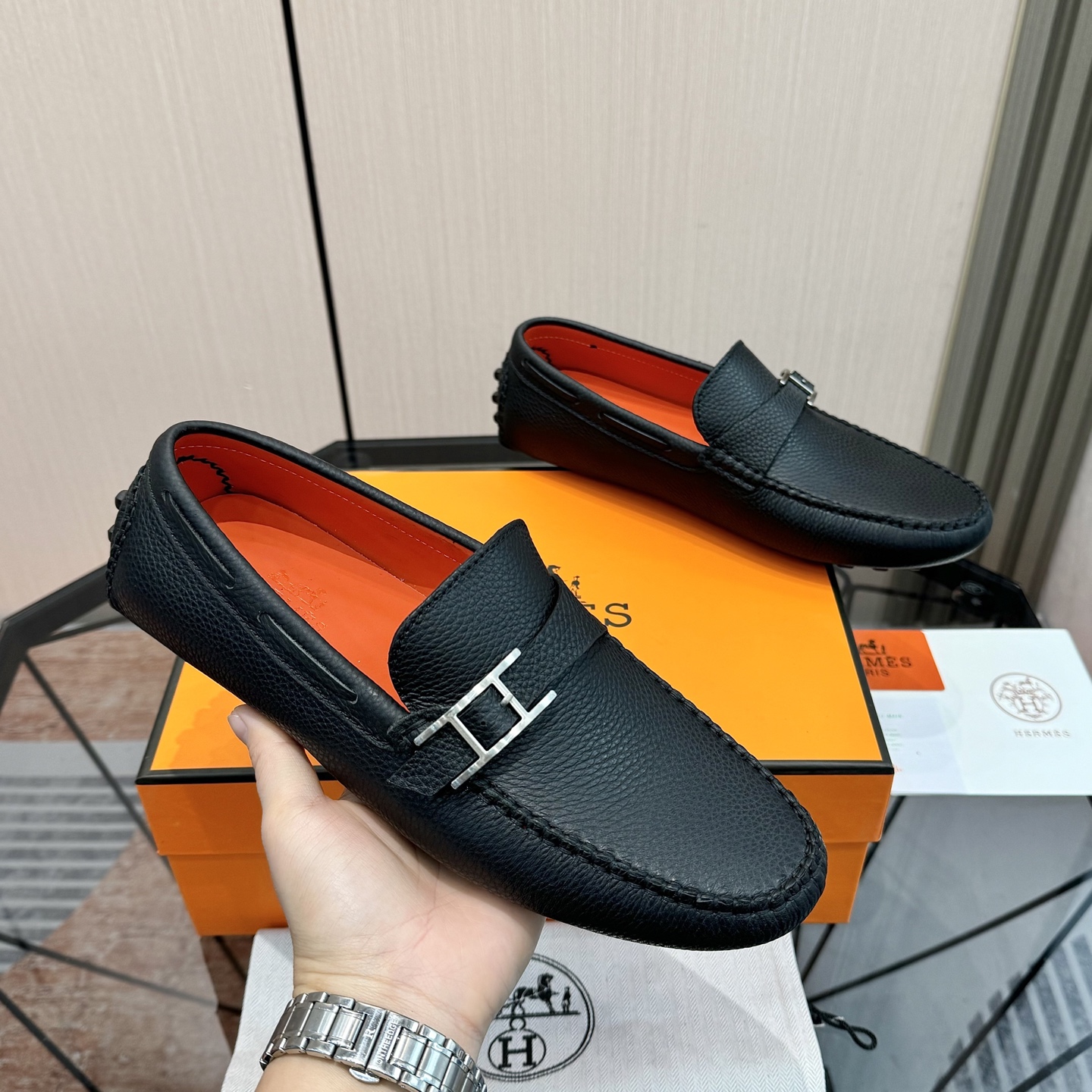 Premium Men's Leather Loafers, Comfortable Slip-Ons, Sizes 38-44 6 i1741243892648 3115 0 4