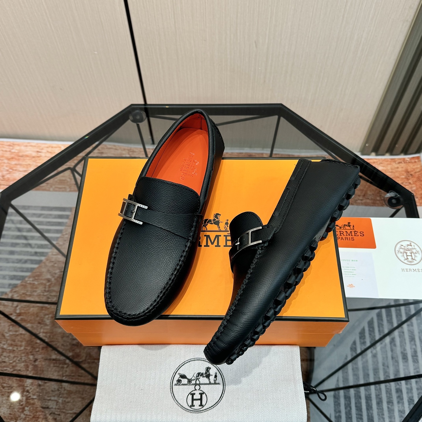 Men's Classic Leather Loafers, Comfortable Slip-Ons, Available in Sizes 38-44 7 i1741244068244 3941 0 5