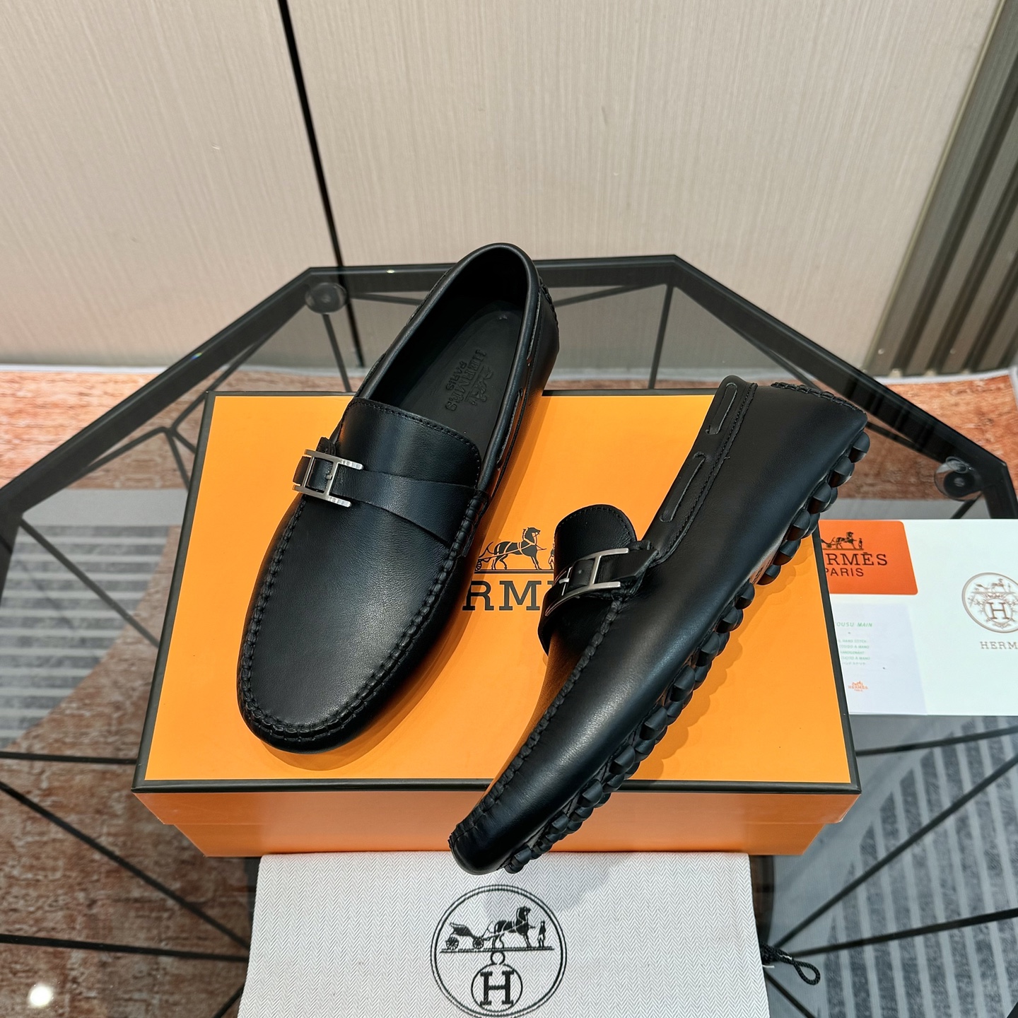Elegant Men's Leather Loafers - Comfortable Slip-Ons, Sizes 38-44 5 i1741244182118 911 0 3