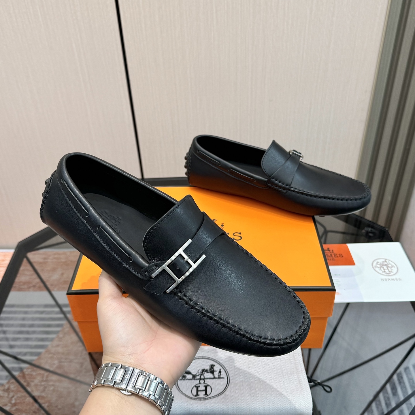 Elegant Men's Leather Loafers - Comfortable Slip-Ons, Sizes 38-44 8 i1741244182169 4854 0 6