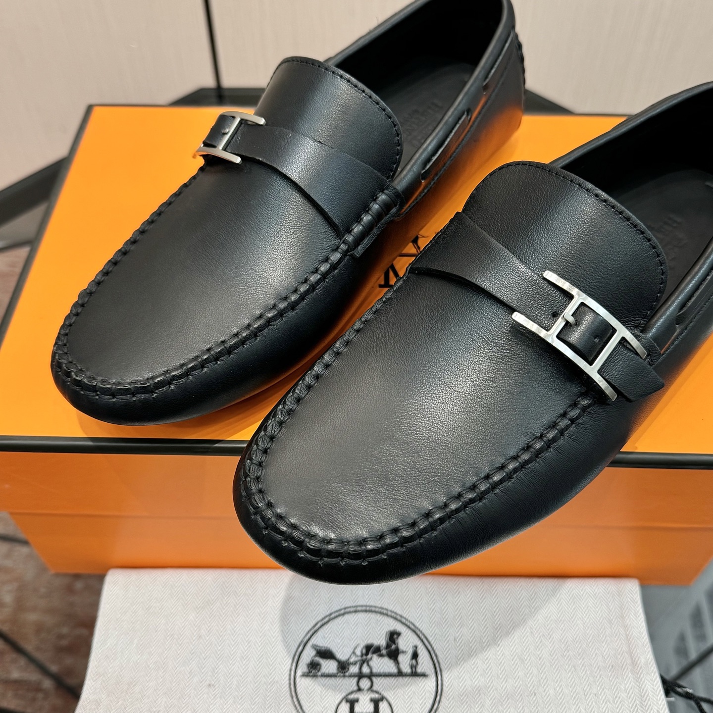 Elegant Men's Leather Loafers - Comfortable Slip-Ons, Sizes 38-44 7 i1741244183555 878 0 5