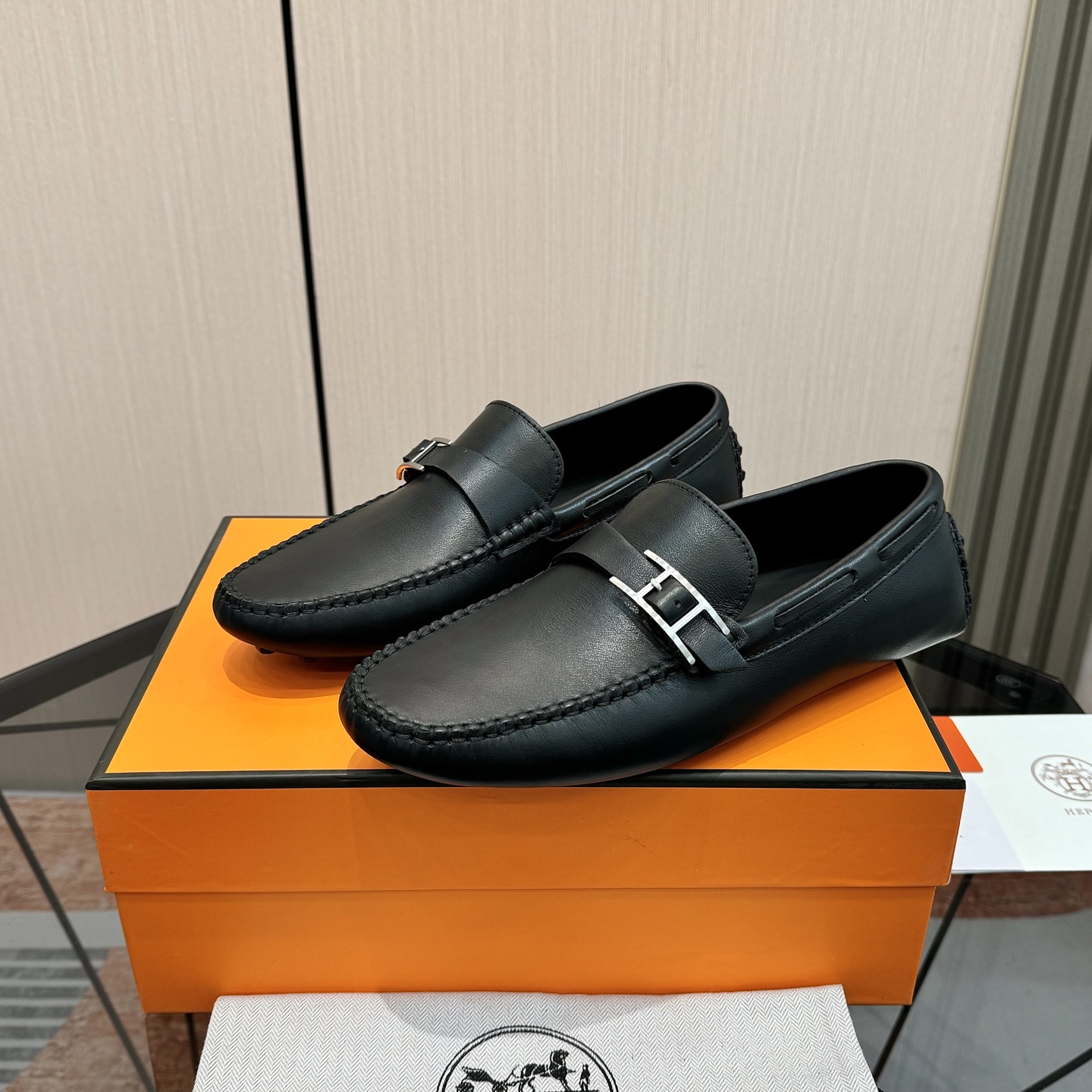 Elegant Men's Leather Loafers - Comfortable Slip-Ons, Sizes 38-44 3 i1741244183565 2253 0 1