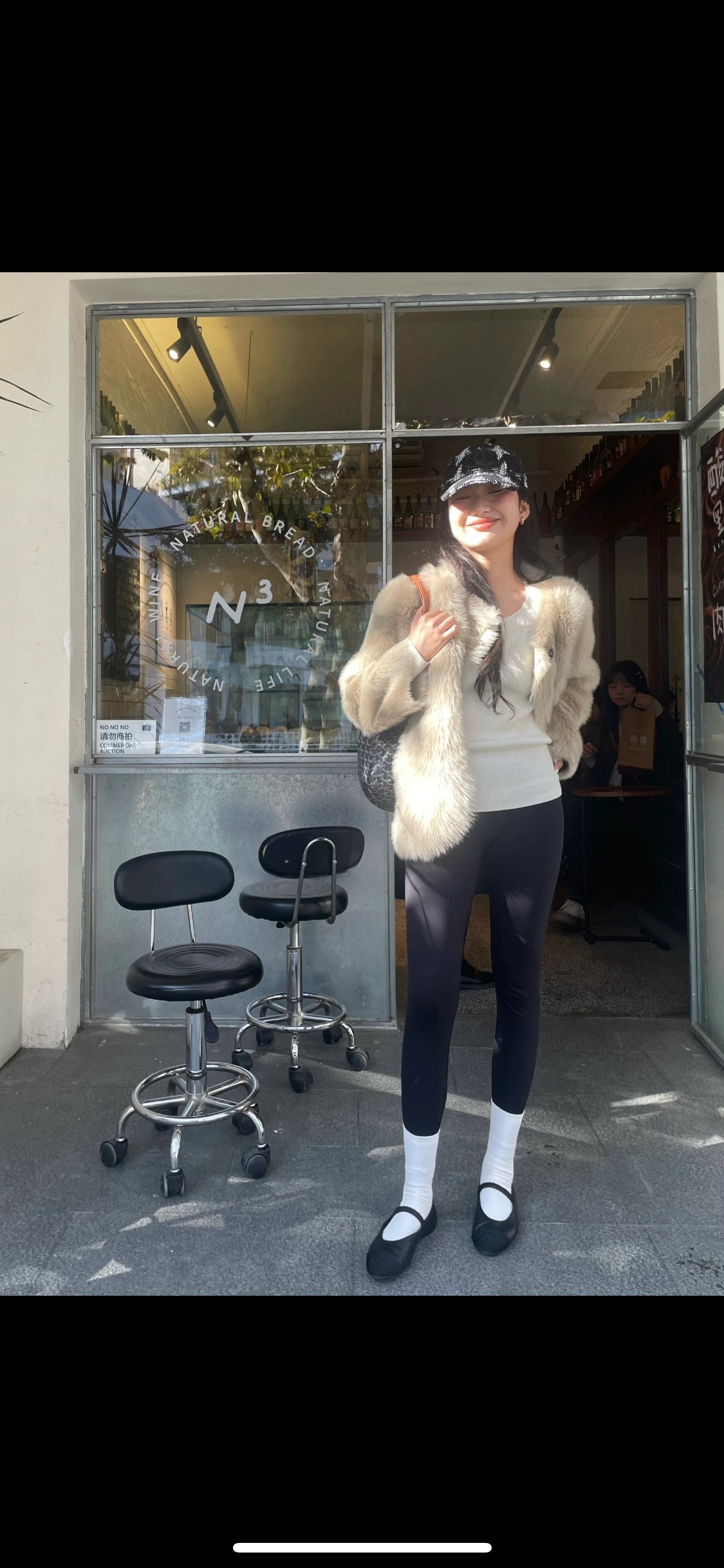 NO:232947,Slimming black!  Xiaoxiang double C rubber round toe flat ballet shoes, ballet shoes19860909显瘦黑色！ 小香双C橡筋款圆头平底芭蕾舞鞋,芭蕾舞鞋,Women's Shoes