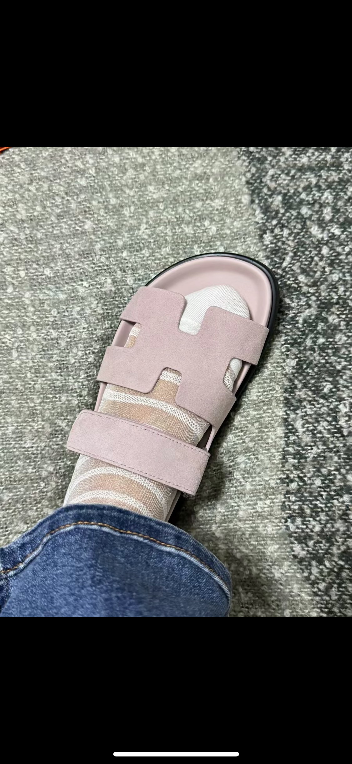 NO:253518,Must-in-one, the latest ceramic pink second uncle shoes H-style velcro flat sandals slippers, slippers, sandals, slippers19860909必入,最新款陶瓷粉色二舅鞋 H家chyre H型魔术贴平底凉鞋拖鞋,拖鞋,sandals,slippers,Women's Shoes