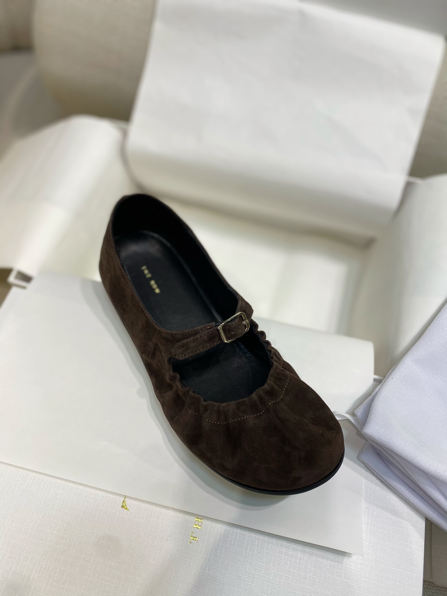 The Row Scarpe Monostrato Cuoio genuino Gomma Pelle di pecora Collezione Primavera/Estate Fashion Casual 4 i1735652024 2353 1