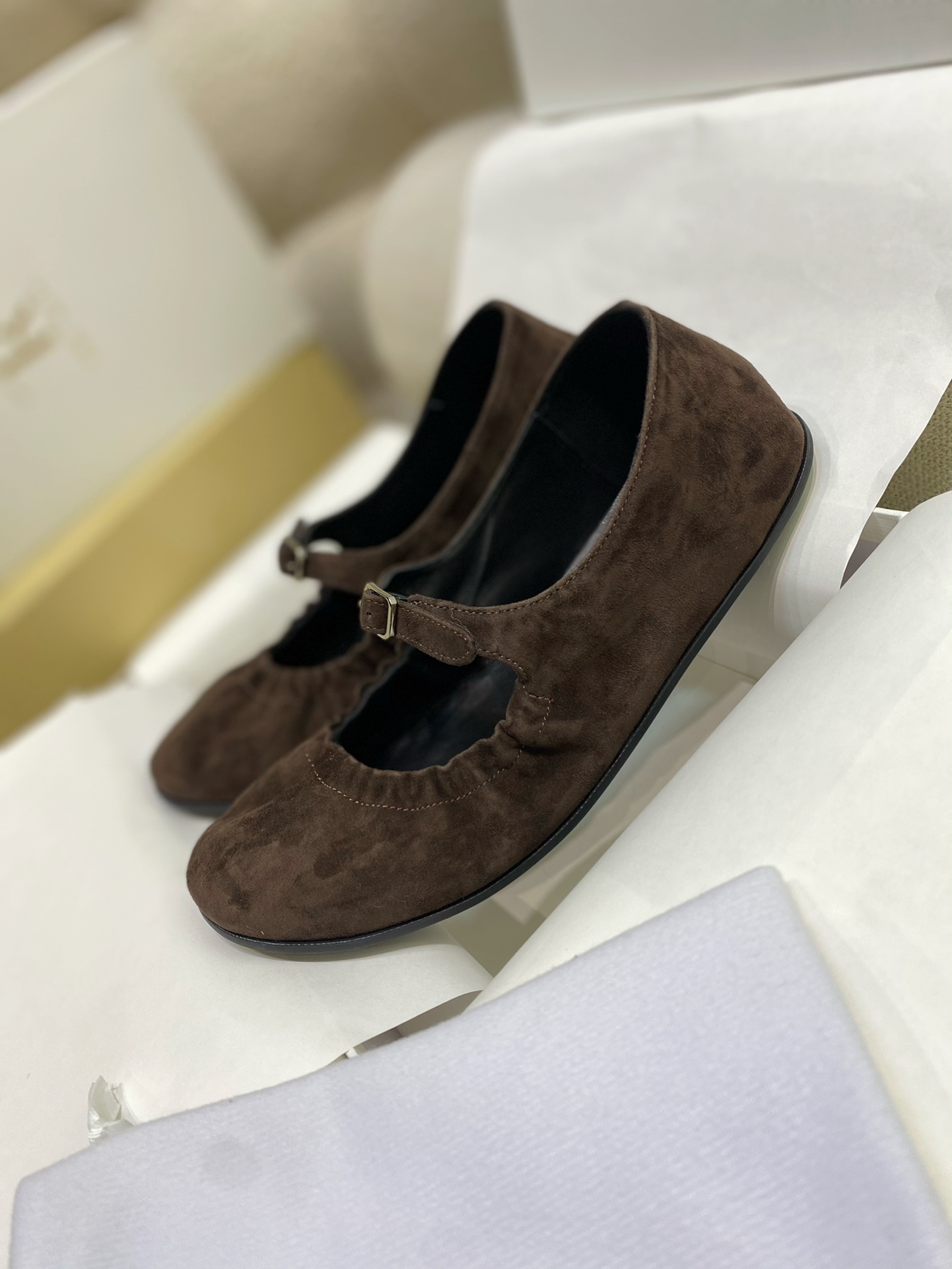The Row Scarpe Monostrato Cuoio genuino Gomma Pelle di pecora Collezione Primavera/Estate Fashion Casual 8 i1735652024 3277 4