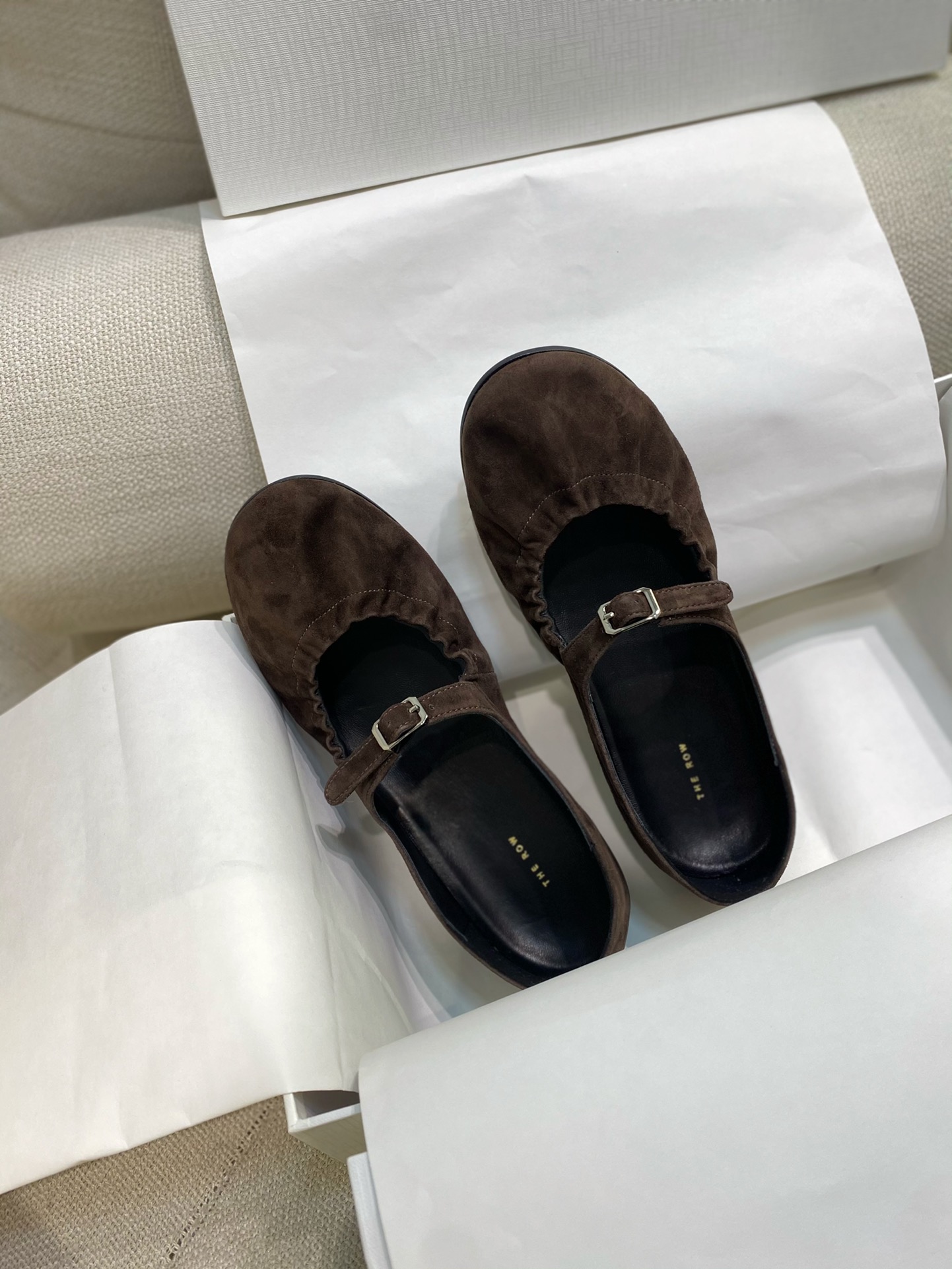 The Row Scarpe Monostrato Cuoio genuino Gomma Pelle di pecora Collezione Primavera/Estate Fashion Casual 3 i1735652024 7307 0