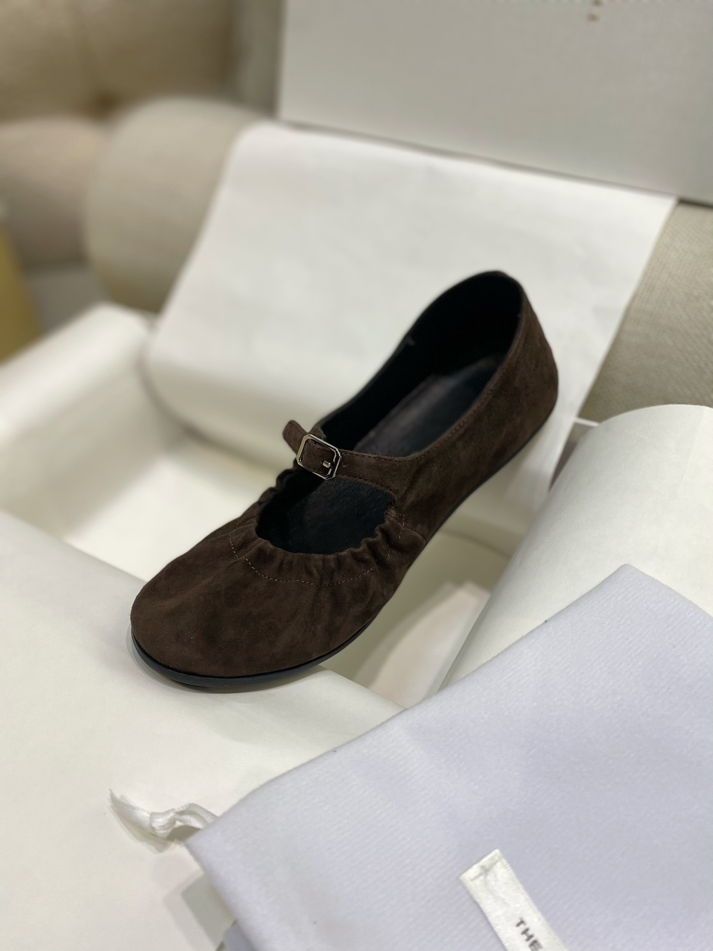 The Row Scarpe Monostrato Cuoio genuino Gomma Pelle di pecora Collezione Primavera/Estate Fashion Casual 7 i1735652024 9370 2