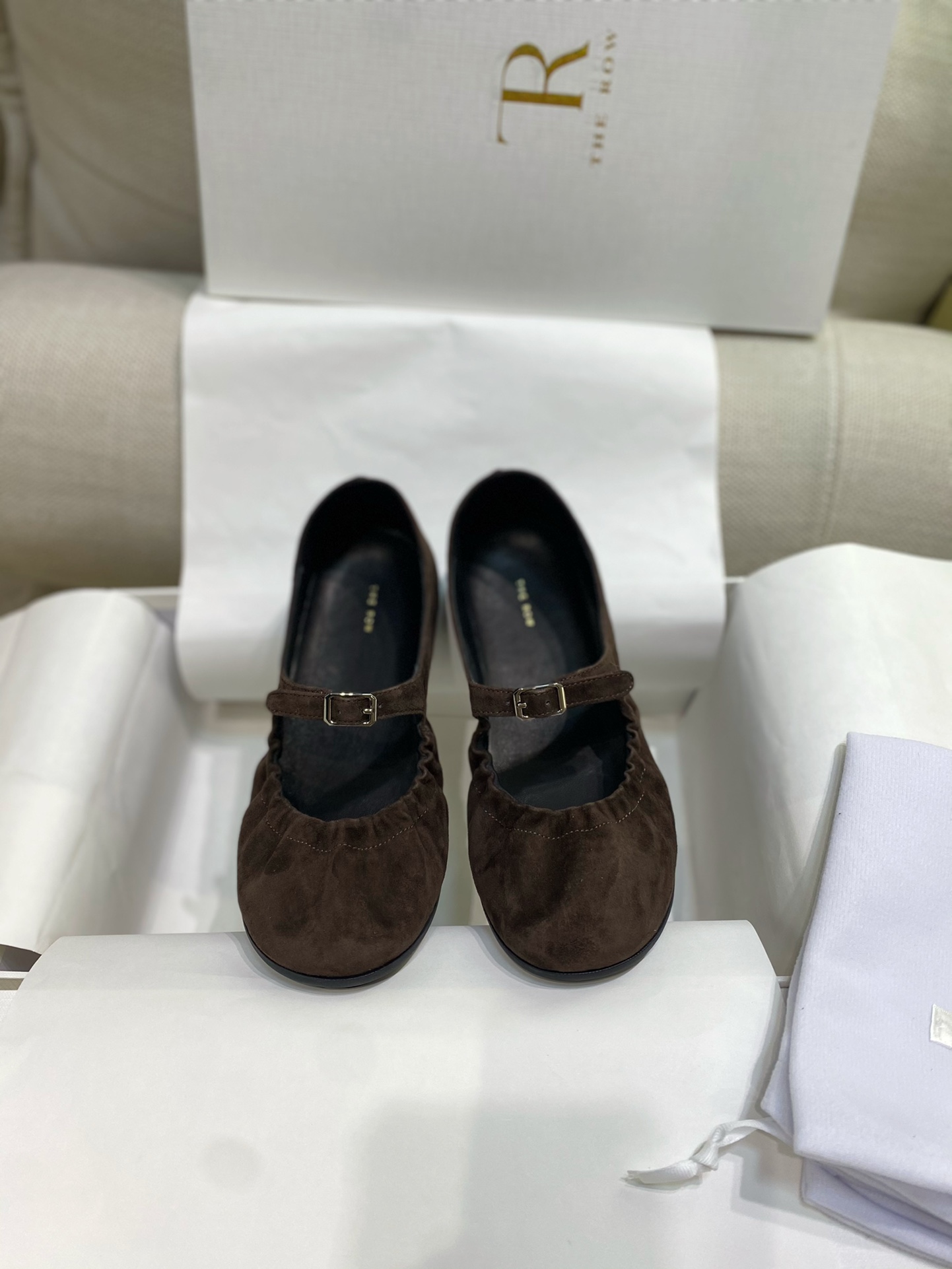 The Row Scarpe Monostrato Cuoio genuino Gomma Pelle di pecora Collezione Primavera/Estate Fashion Casual 5 i1735652024 9461 7