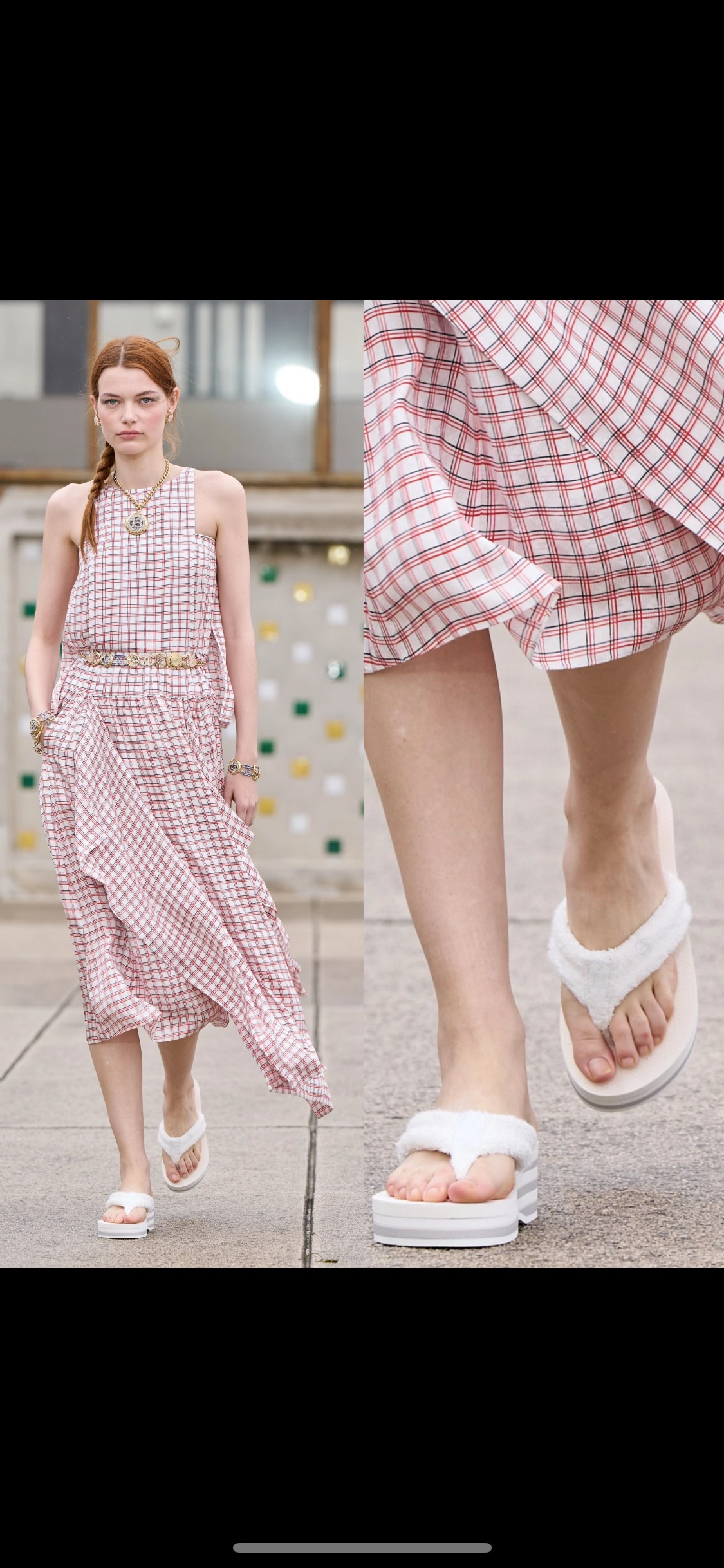 NO:232889,Spring and summer catwalk style, vacation series~ This year, wedge-shaped shoes with sponge cake soles, whether it is Xiaoxiangjia or Hjia, all the thick-soled shoes with water tables are available!  Xiaoxiang 25C double C metal buckle clip-toe flip-flops sandals, split-toe shoes, chanel, sandals, slippers19860909春夏走秀款,度假系列～今年非常流行坡跟,松糕底的鞋子,无论是小香家还是H家,出的都是有水台的厚底鞋！ 小香25C双C金属扣夹趾人字拖鞋 凉鞋,分趾鞋,chanel,sandals,slippers,Women's Shoes